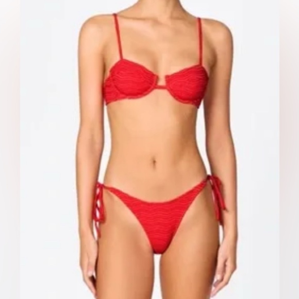 Triangl Swimwear Red Bikini Set